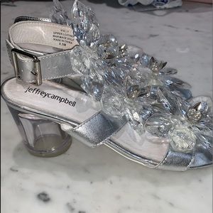 Jeffrey Campbell plastic flower shoes boho artsy unique clear Nordstrom
